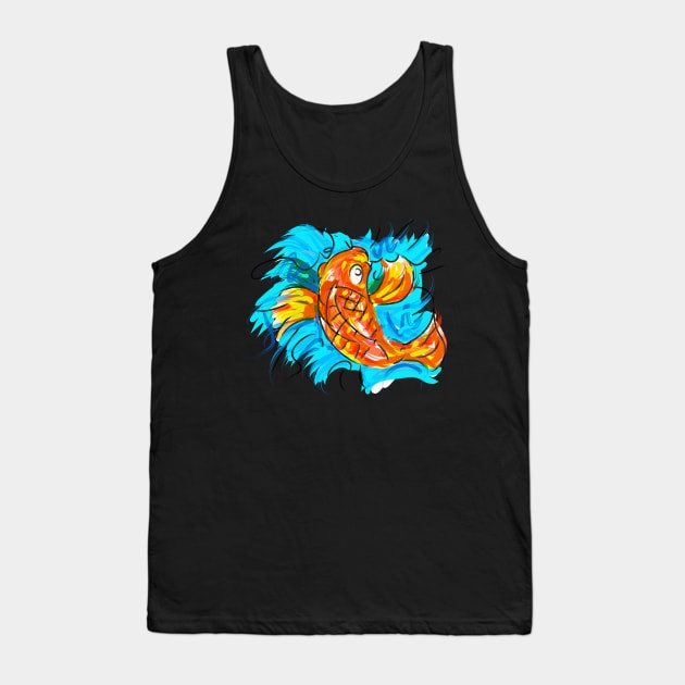 Fish for Life Tank Top by silentrob668